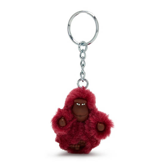 Kipling Sven Extra Small Fashion Monkey Keychain Accessories Beet Red | AU 1971EB